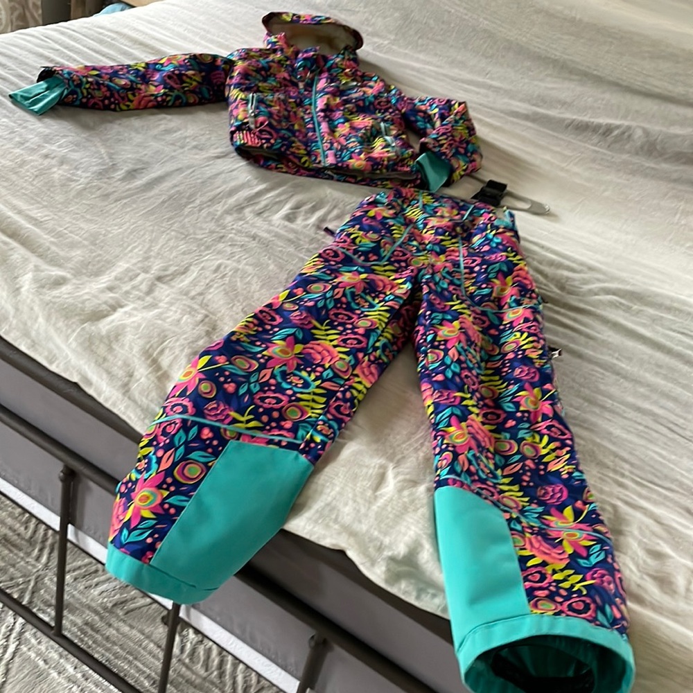 Spyder snow suit girls
